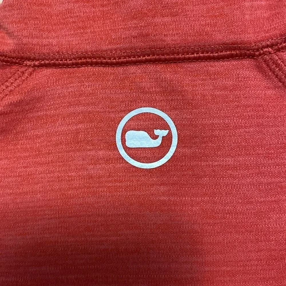Women's Vineyard Vines Jacket Sz Small Corral Long Sleeves Quarter Zip Pullover